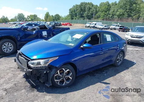 2019 Kia Forte Lxs из США, поврежденный, VIN 3KPF24ADXKE023910